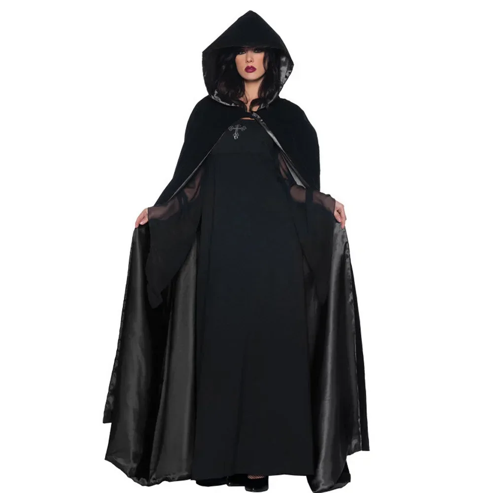 

Halloween Witch Costume Vampire Female Ghost Demon Ghost Cloak Suit Witch Costume Uniform party costume Death