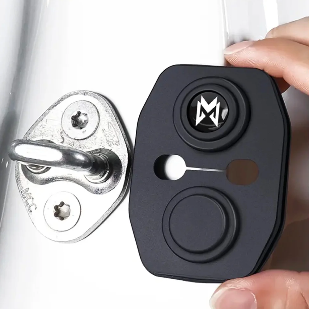 Door Lock Silicone Anti‑Squeak Buffer Protective Sleeve,  Reduce Closing Noise For Dongfeng M-Hero 917 / M-HERO 1 2023 - 2026