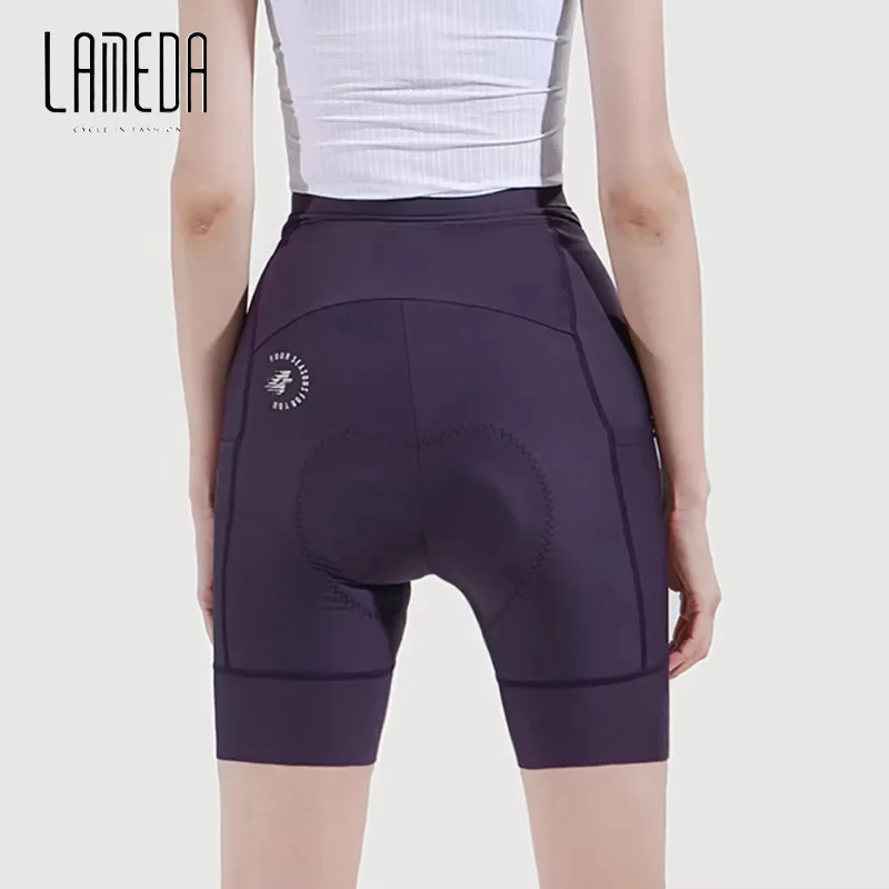 

Женские велосипедные шорты Lameda Upf50 +, велосипедные шорты, дышащие быстросохнущие велосипедные брюки с карманом