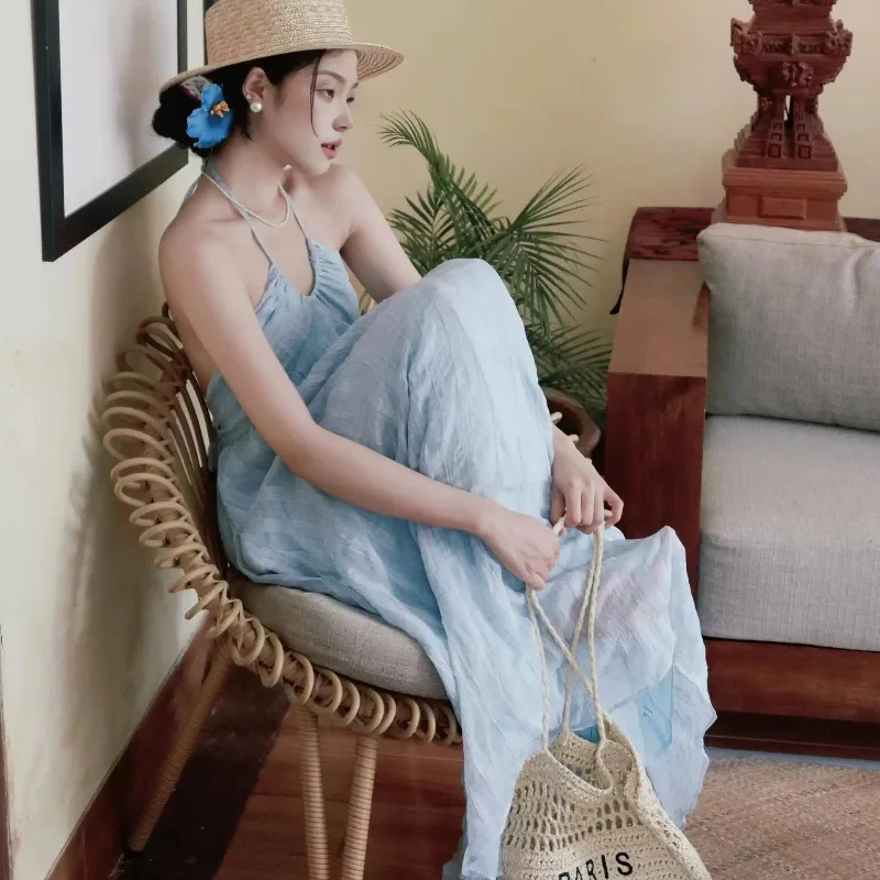 

Элегантные женские платья макси с глубоким V-образным вырезом, без рукавов, с открытыми плечами и спиной, для отпуска и пляжа