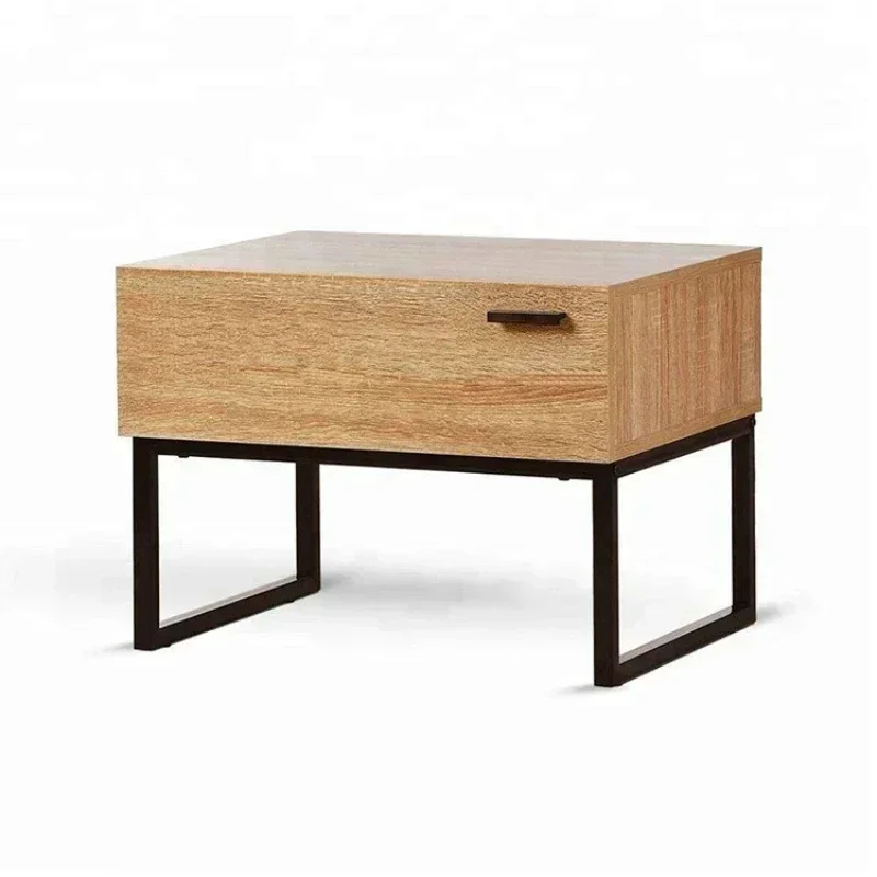 Simple Living Room Sofa Side Table Table Locker Bedroom Bedside Table Convenient Storage Iron Storage Cabinet