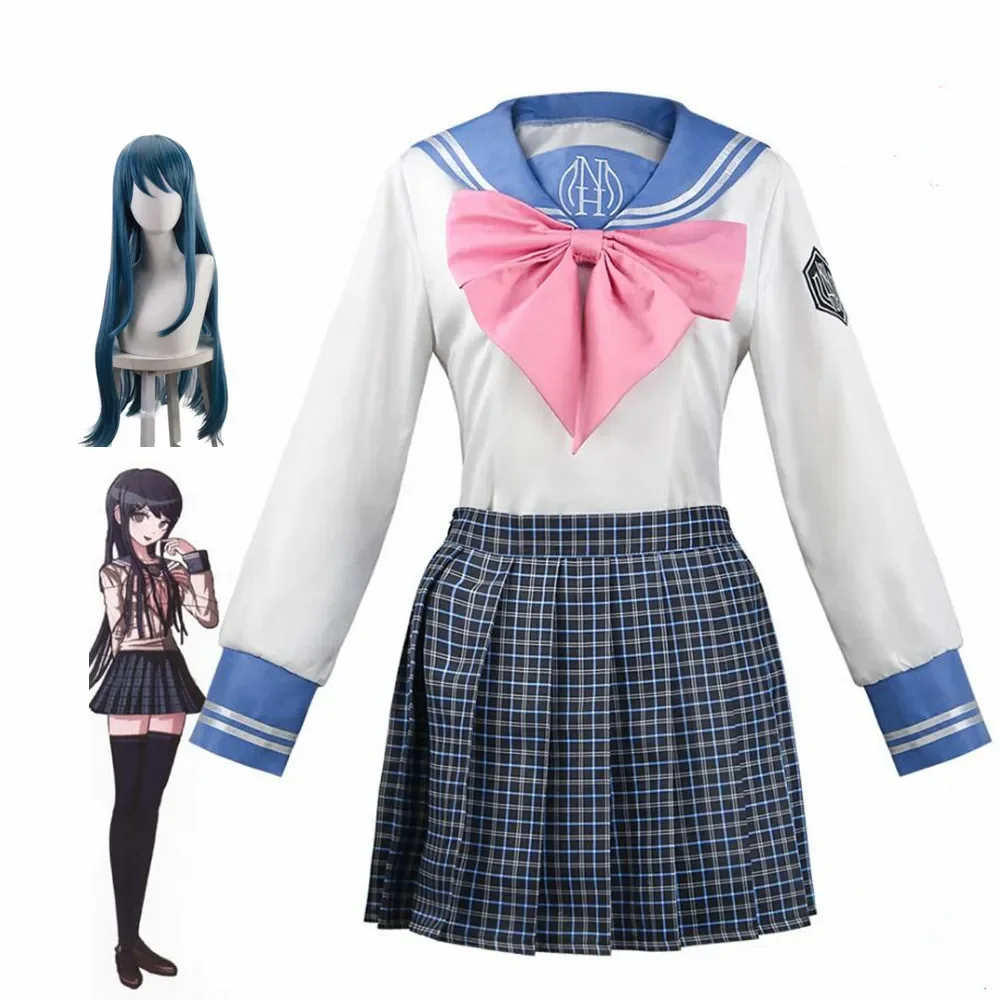 

Anime Danganronpa Maizono Sayaka Dresses Uniform Cosplay Costume Clothes Female