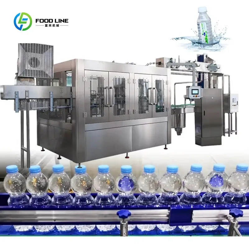 Automatic Water Filling Machine 2000-20000 BPH & PET Bottle  Filling Line Complete Mineral Water Bottling Plant CE