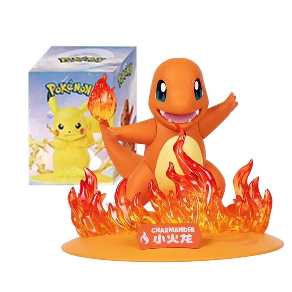 12 Pokémon Actionfiguren Pikachu Blindbox Anime-Modelle Schreibtisch-Dekorationen Pokémon Spielzeug Kindergeburtstagsgeschenke