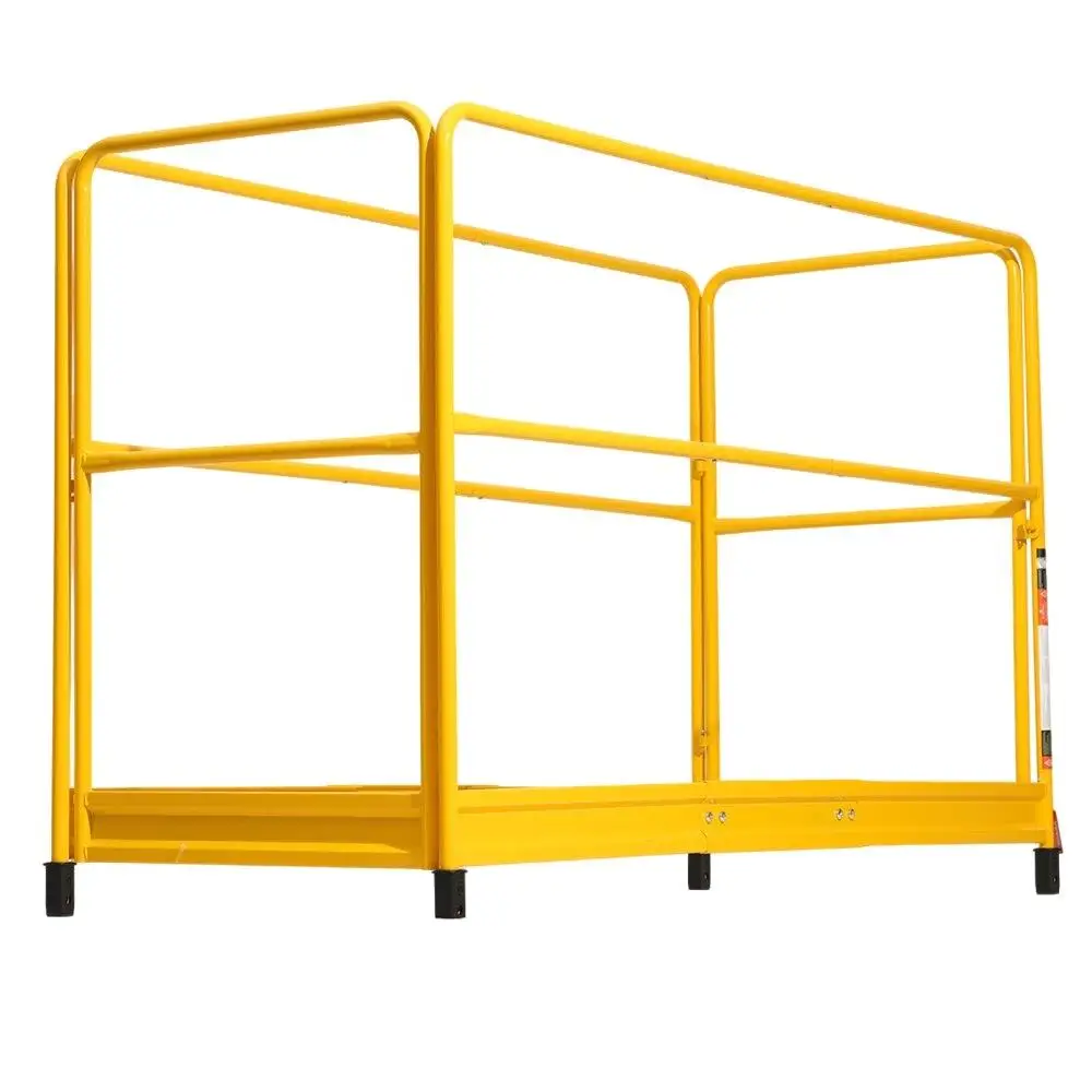 6ft Scaffolding Safety Guard  System for Universal Scaffolding Yellow