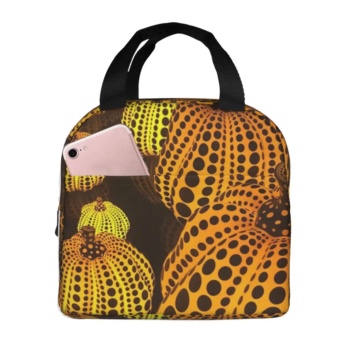 Yayoi Kusama Tokyo Lunch Bag Women Thermal Cooler Insulated Lunch Box for School