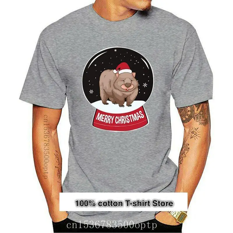 Camiseta de hip hop para hombres, camisa de manga corta con cuello redondo, Bola de árbol de Feliz Navidad, 100% algodón