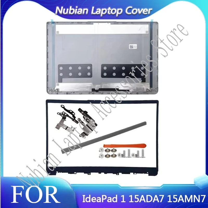 

Новинка для Lenovo IdeaPad 1 15ADA7 15AMN7 2022, задняя крышка ЖК-дисплея для ноутбука/передняя панель/крышка оси, серебристо-серый