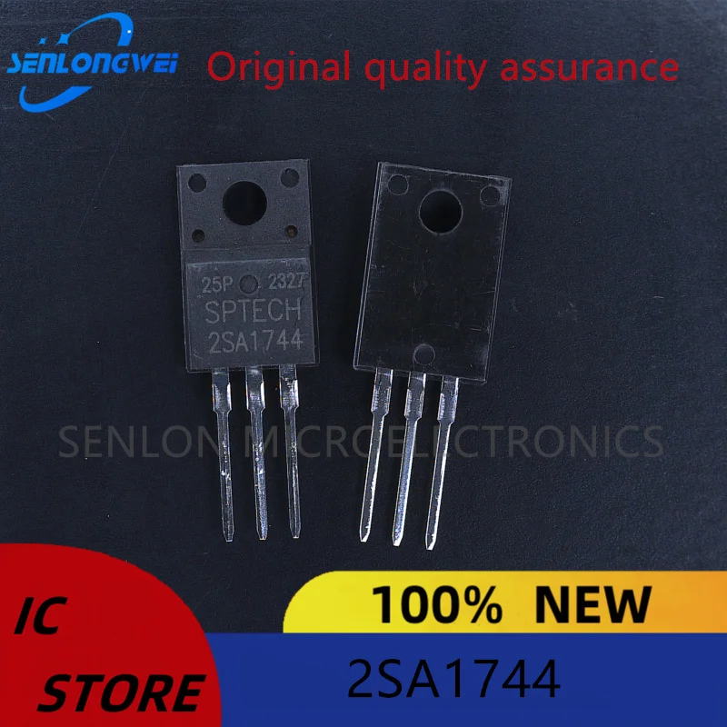 New original 2SA1744 2SC4552 A1744 C4552 TO-220F Transistor High Speed ​​Triode