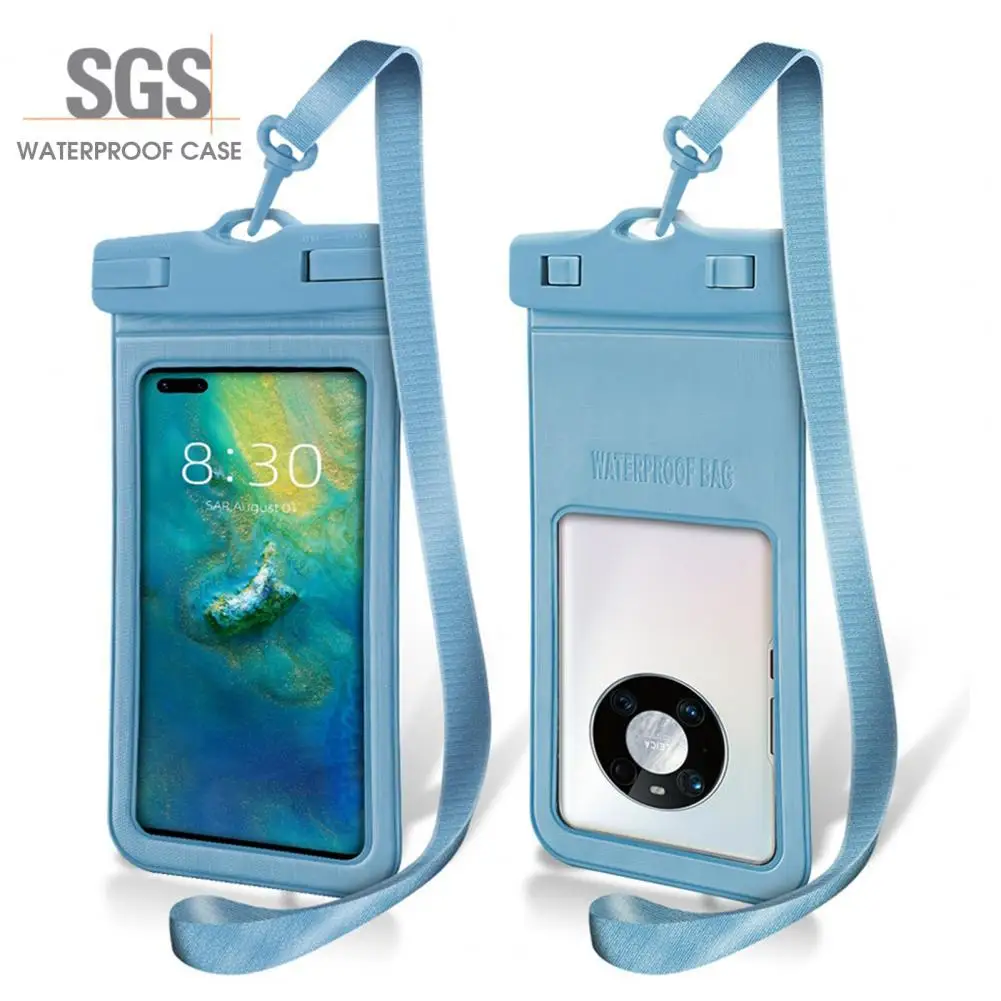 Universal 30m Waterproof Case Large Capacity Phone Dry Bag Wide Compatibility Leakproof Universal Cell Phone Underwater Case