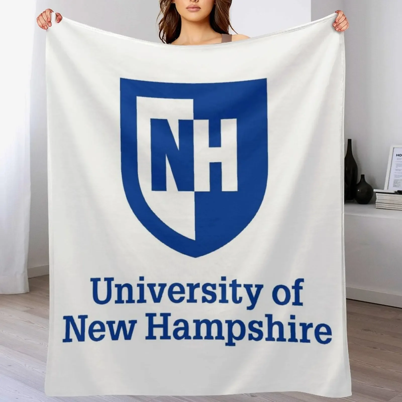 

New Hampshire College Throw Blanket Furrys Retros Blankets Sofas Of Decoration Custom Blankets