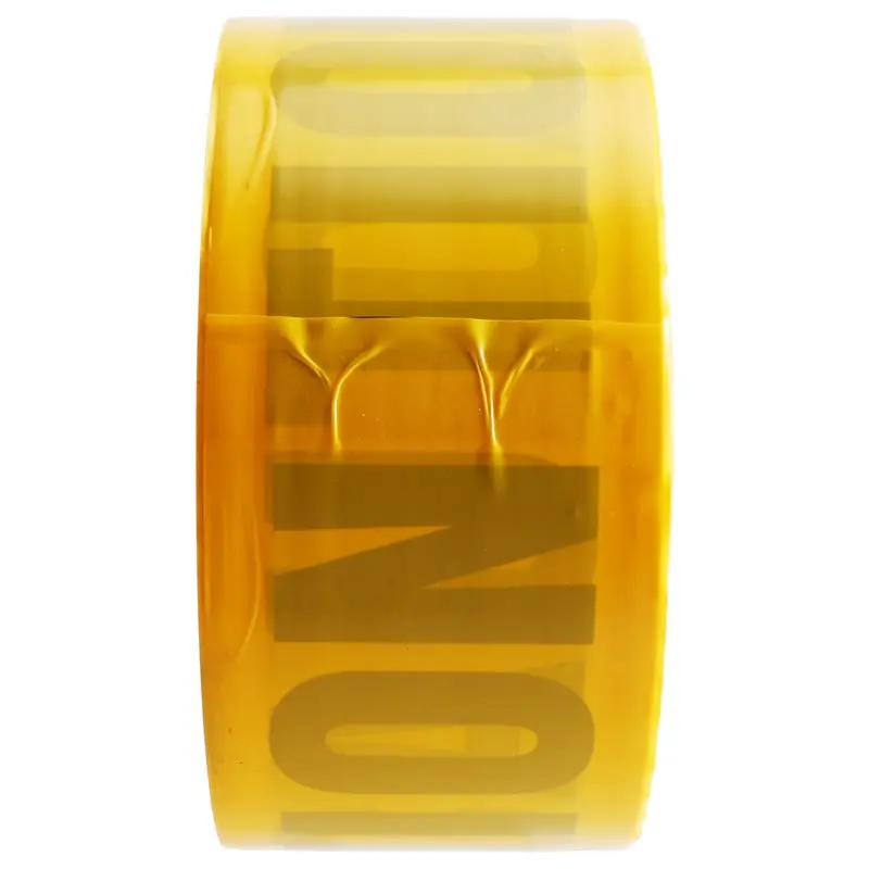 

ABMI-Premium Yellow For Maximum Readability, Bright Yellow W/Bold Black Text, Width 7.5Cm X 300 Wide Caution Tape, Strongest Tap