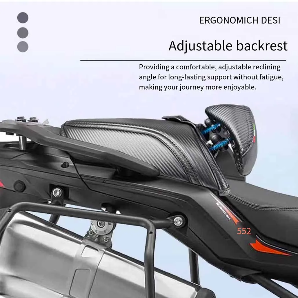 VOGE CU250 CU 250 backrest waist cruise refitted accessories rear backrest cushion cover waist protection waterproof