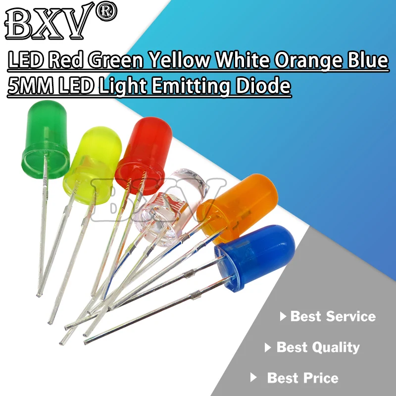 100PCS F3 F5 Led Re…