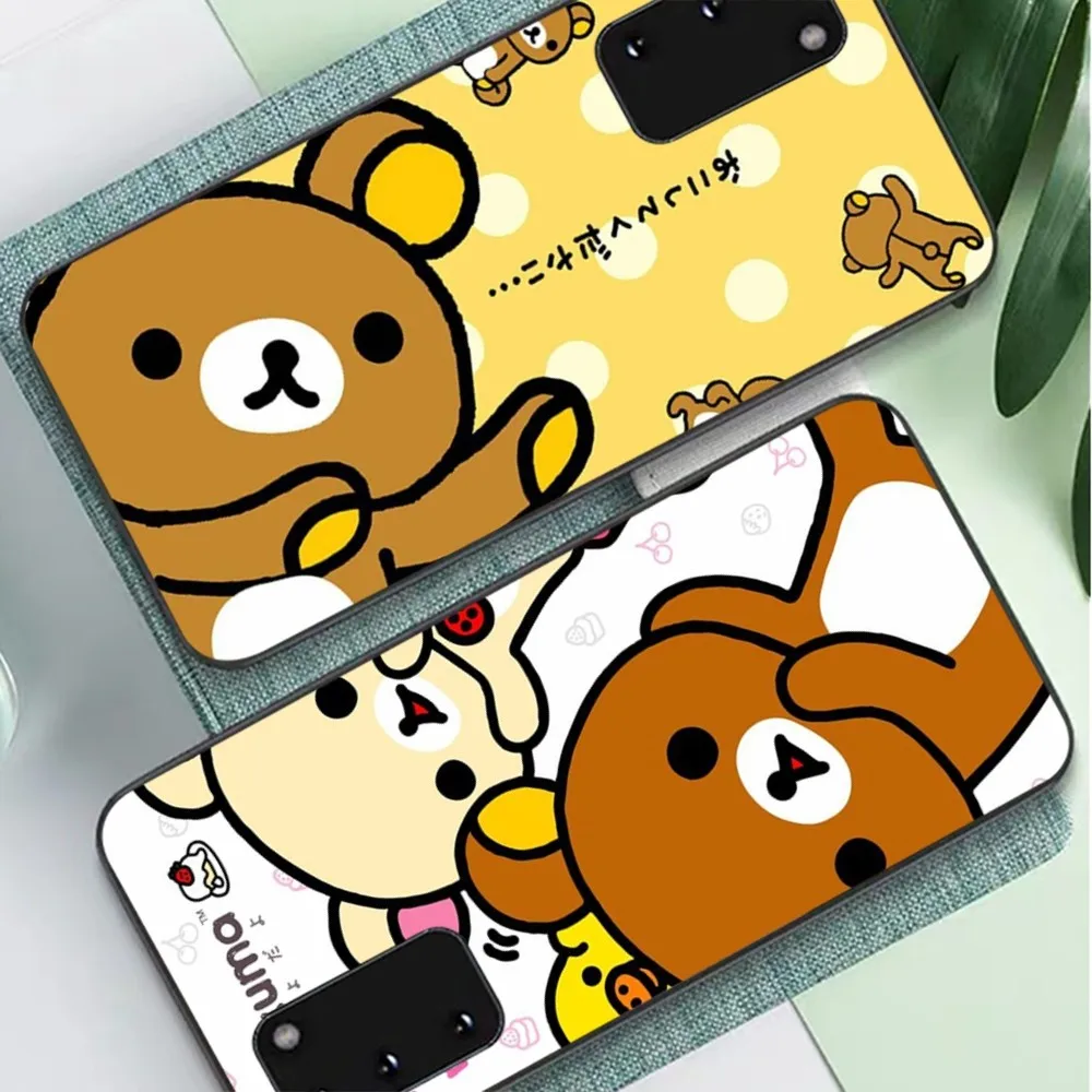 

Cute R-Rilakkuma Phone Case For Samsung S 9 10 20 21 22 23 30 23 24 Plus Lite Ultra FE S10lite Fundas