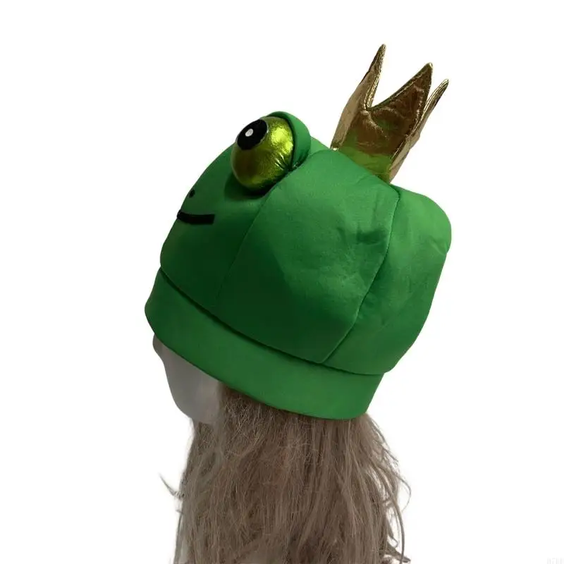 アニマルキングクラウンヘッドウェアのためのパーティードレッシングアップハロウィーンGatheringH7Ef