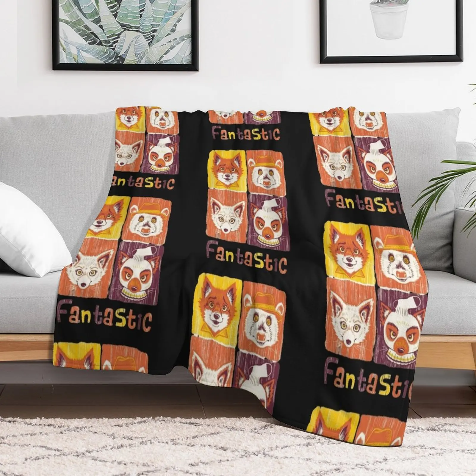

fantastic mr fox classic Throw Blanket Heavy Blankets For Baby Blankets