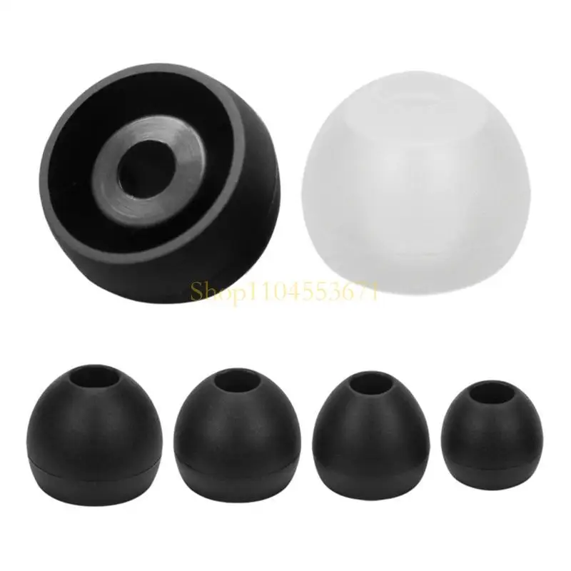 Best Seller 4 Size Silicone Earbud Tips Compatible For CKM5 In Ear Headphones Enhancing Sound And Comfortable