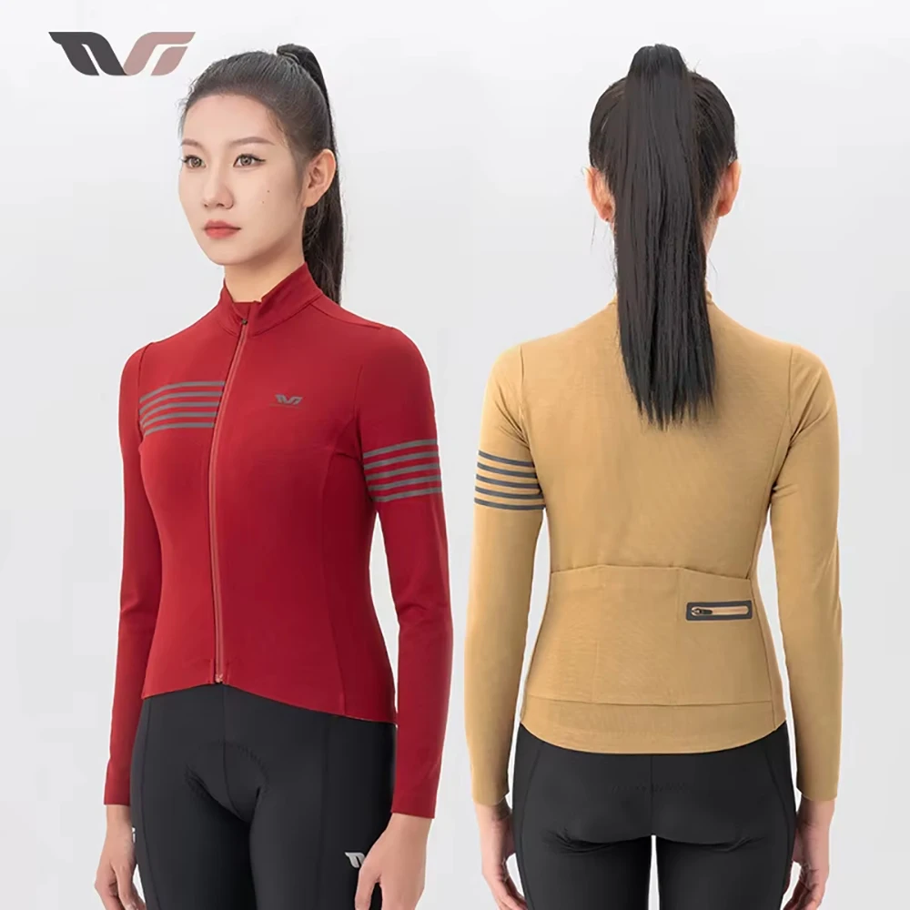 

ROCKBROS женские велосипедные куртки зима-осень термофлисовое теплое велосипедное верхнее пальто одежда ветрозащитные MTB дорожные велосипедные куртки