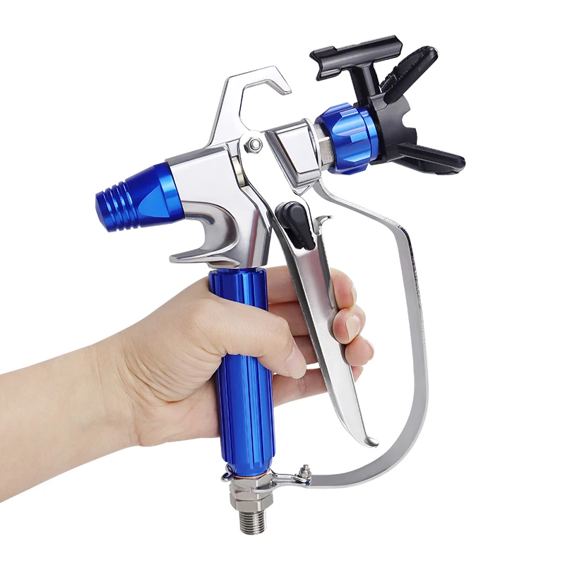 Airless Paint Sprayer Gun with Nozzle Guard 5 Spray Tips and 5 Airless Paint Spray Gun Filter for Airless Paint Sprayers