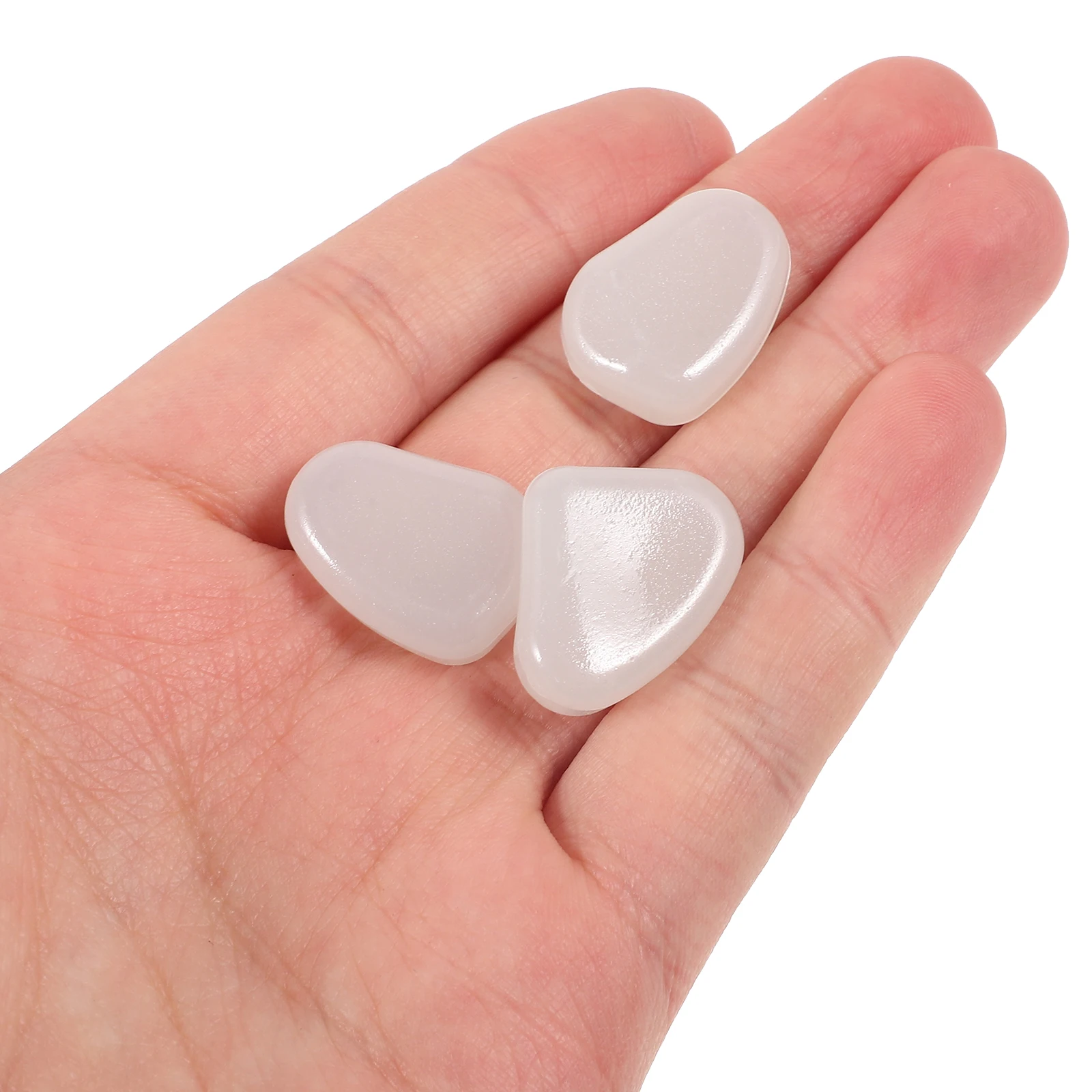 

200 Pcs Luminous Stone Tank Gravel Aquarium Stones Rocks Delicate Long Powder Decorative