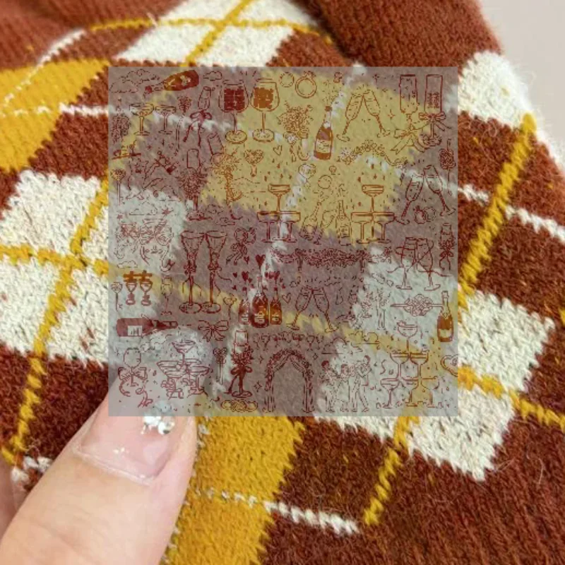 1 Pair Touch Screen Plus Thick Plaid Gloves Winter Adult Male and Female Students Split Finger Riding To Keep Warm Cute Couple