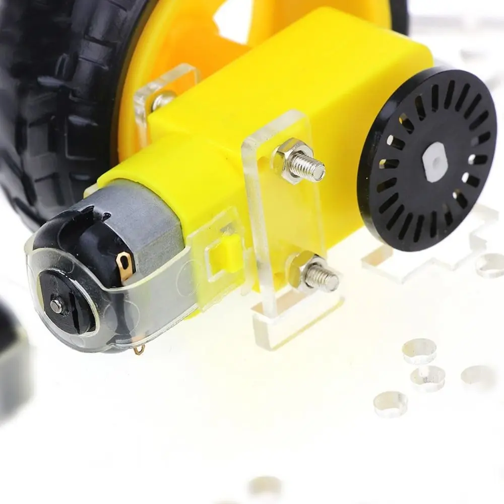 2WD/4WD Chassis Smart Robot Car With Motors Intelligent Control Avoidance Tracking Robot DIY Robot Car Chassis Kit