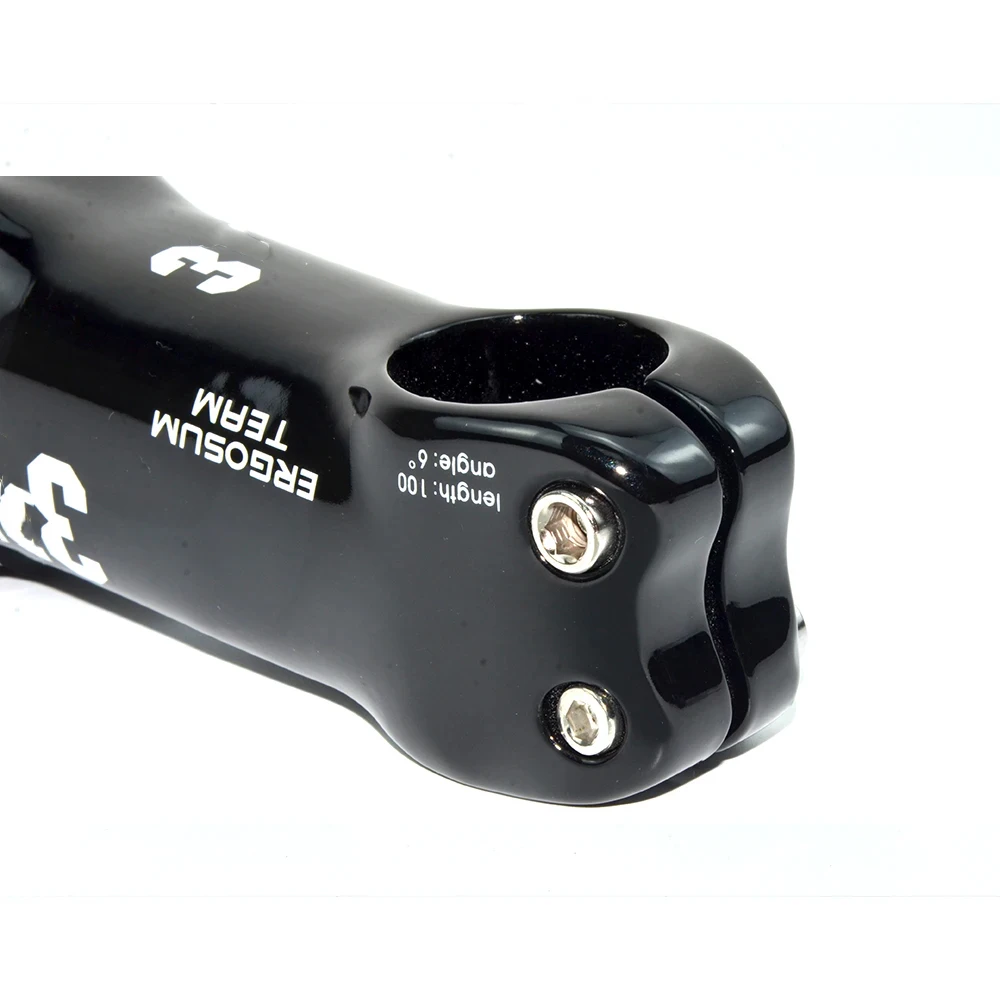 أعلى العلامة التجارية الكربون جذع دراجة الطريق دراجة الجذعية T800 ألياف الكربون الجبلية الجذعية زاوية سوداء 6/17 ° أجزاء الدراجة بقطر 28.6 ملم #5