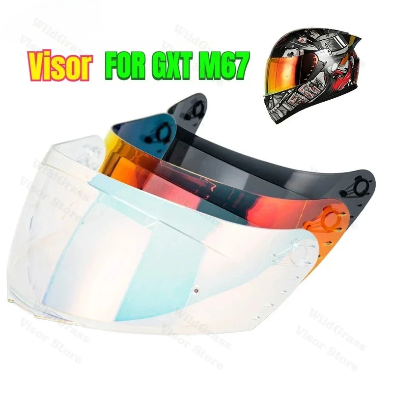 For GXT M67 Helmet Lens Motorcycle Helmet visor  Helmet Replacement Accessories Viseira Capacete