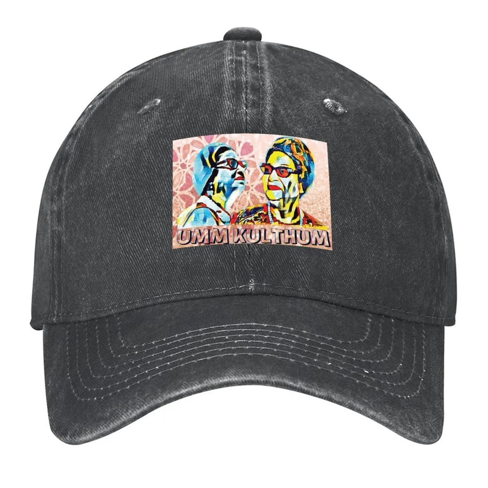 

Umm Kulthum kawkab al sharq Pop Art Baseball Cap hard hat Sunhat party Hat Fashion Beach Hats Woman Men's