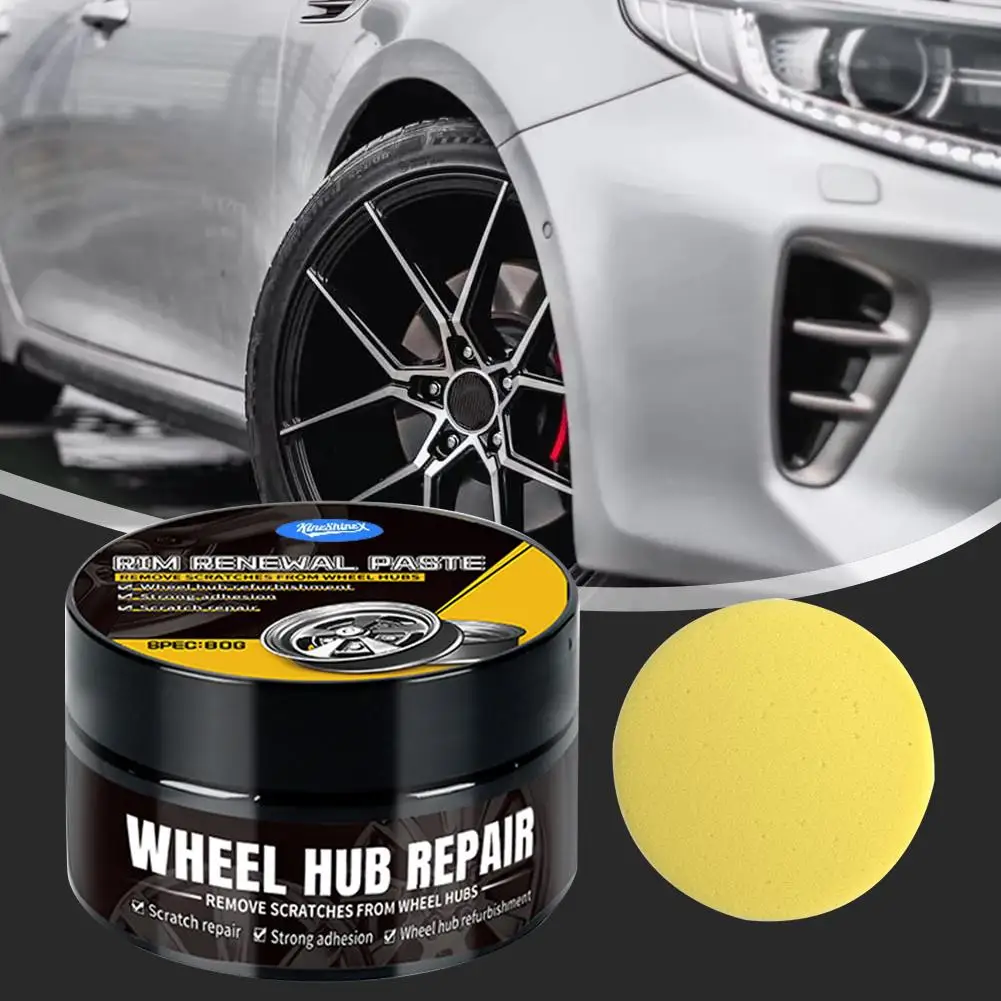Tire Rim Scratch Paint Repair Paste Aluminum Alloy Wheel Hub Repair Automobile Wheel Rim Scratch Reconditioning Paste 1/2/3pcs