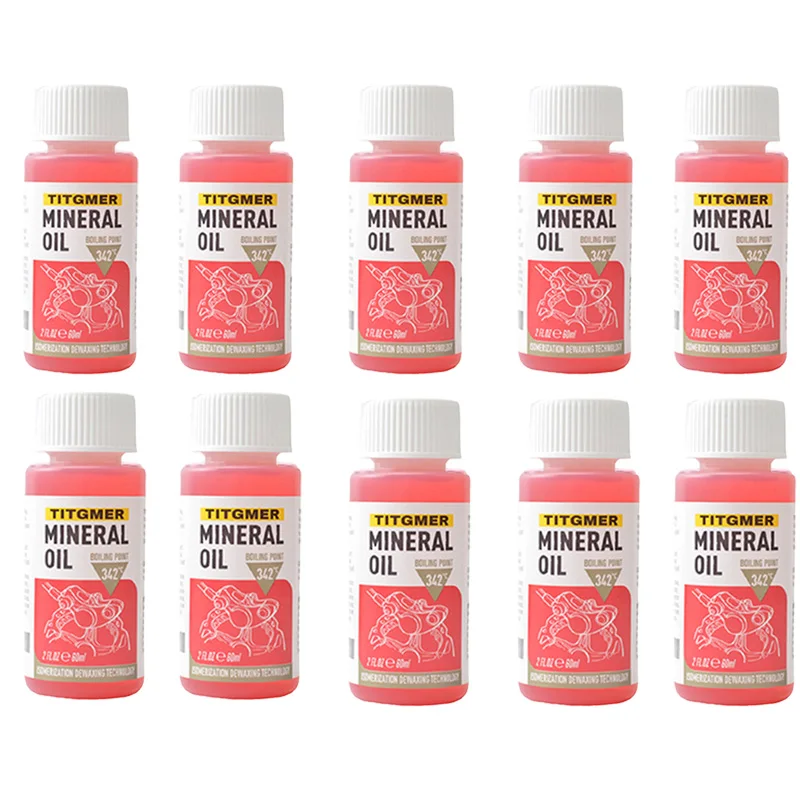 1/2/4/6/8/10/12PCS Fiets Rem Minerale olie Systeem 60ml Vloeistof Aceite Fietsen Mountainbikes Voor Weg Mountainbike Accessoires
