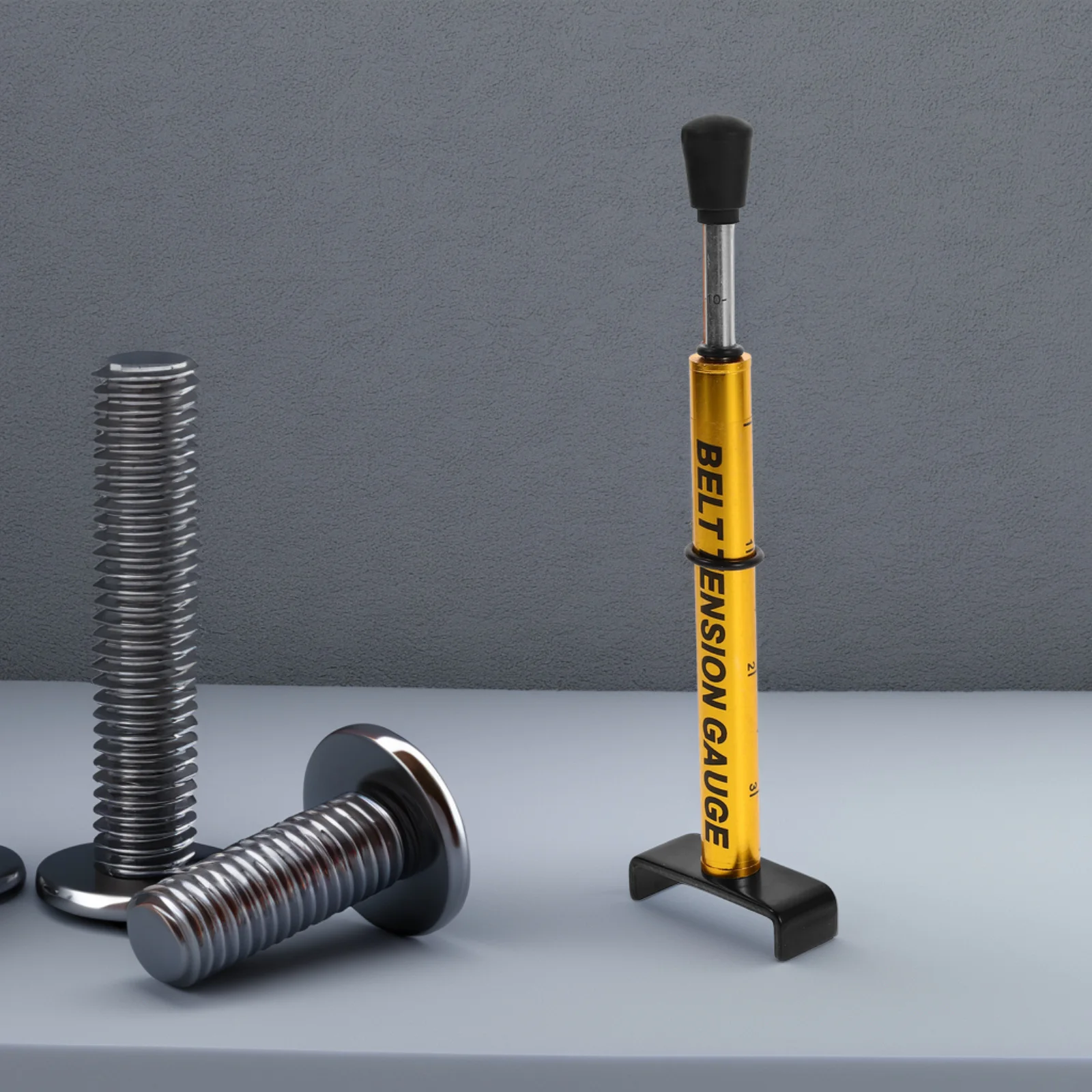 

Universal Belt Tensioner 10lbs Adjustable Ratchet Tool Accurate Belt Tension Gauge Automotive Replacement Motorcycle Car