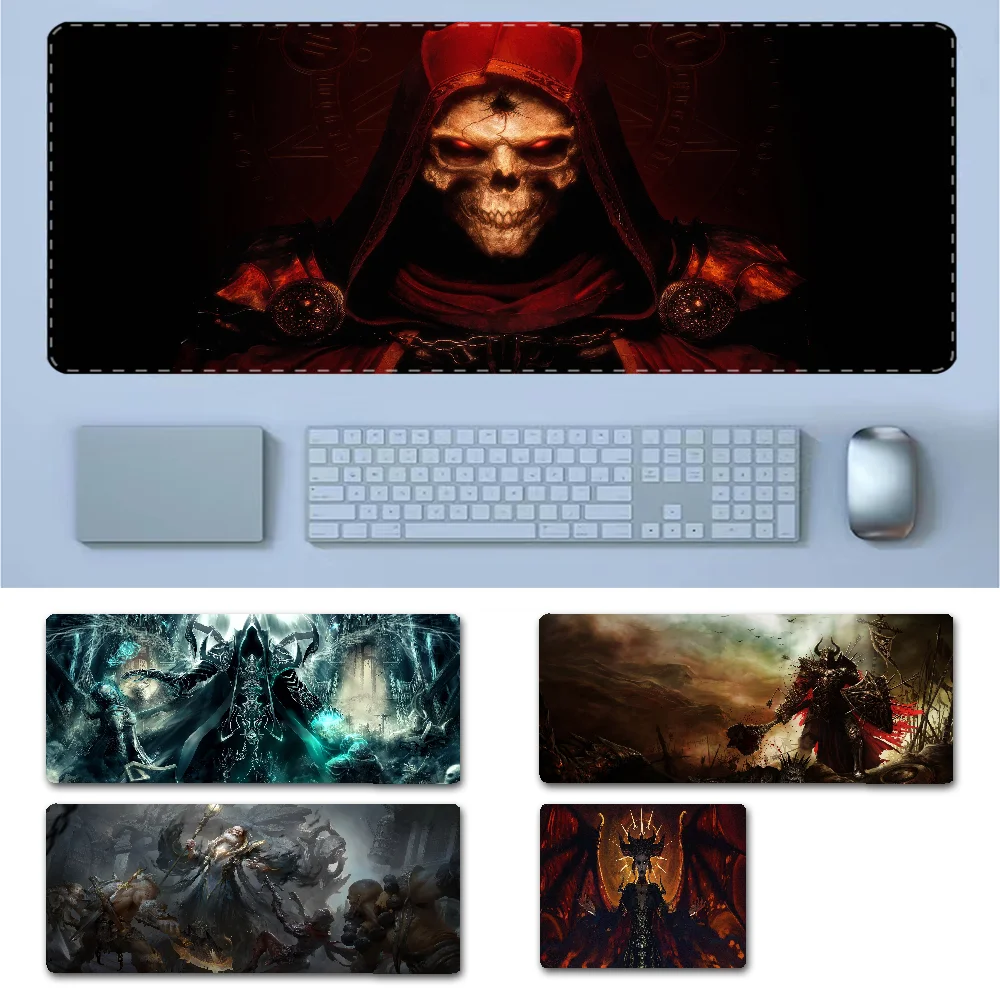 Diablo 4 Mousepad Boy Pad Laptop Gaming Mice Mousepad Size for Game Keyboard Pad for Gamer