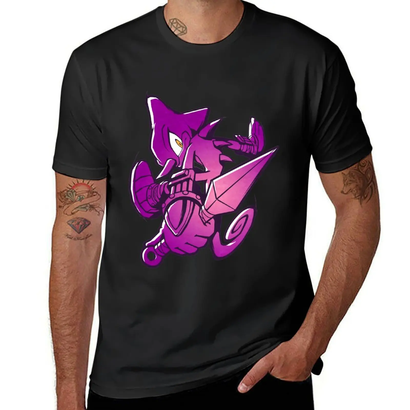 Espio The Chameleon T-Shirt blanks heavyweights plain black t shirts men