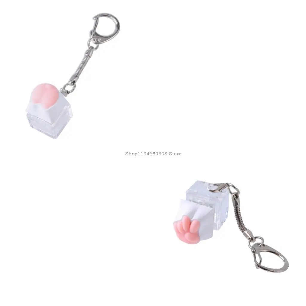 

Keyboards Switches Keycap Tester Stress Relief Lovely Cartoon Keycap Keychain