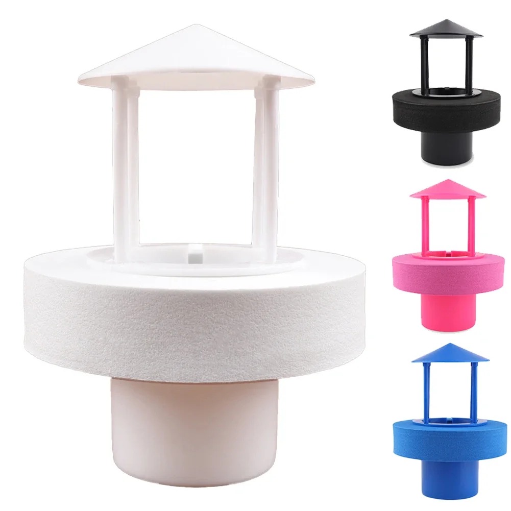 العائمة ضباب موزع صانع ضباب صغير مصباح ليد العائمة البخاخ ABS مبيد نافورة الماء لحمام سباحة صغير بركة خزان الأسماك