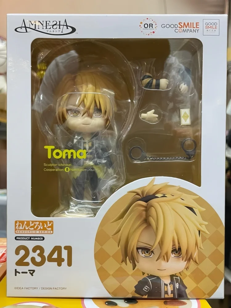 Amnesia Toma Anime Figure, Genuine100 % Orange Rouge, NO.2341, Modèle d'action, Jouets à collectionner, Cadeau