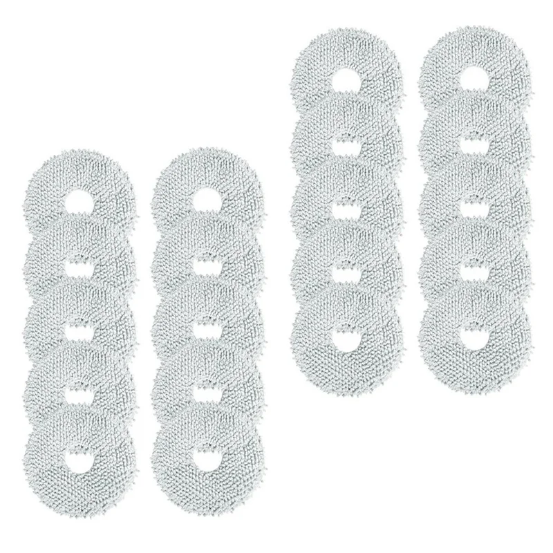 Per Bot L10S Ultra Robot aspirapolvere sostituzione Mop Pad Mop panni accessori 20 pezzi
