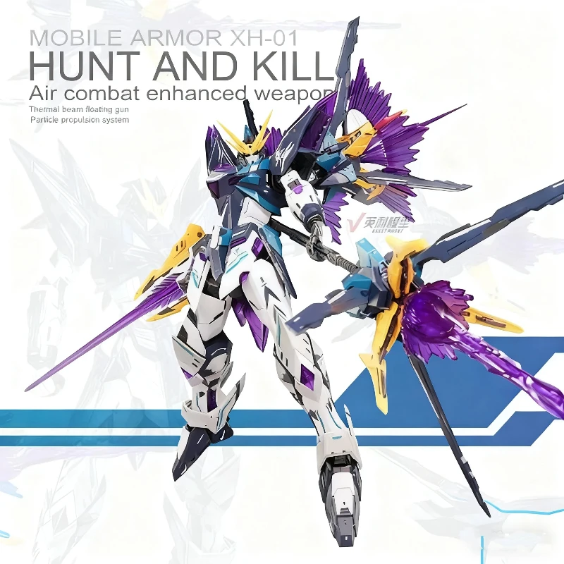 

1/100 Snaa Super Model Hunter Falcon Soul Awakening Assembly Model Kit Action Figures Desktop Decoration Boy Surprise Gifts Toys