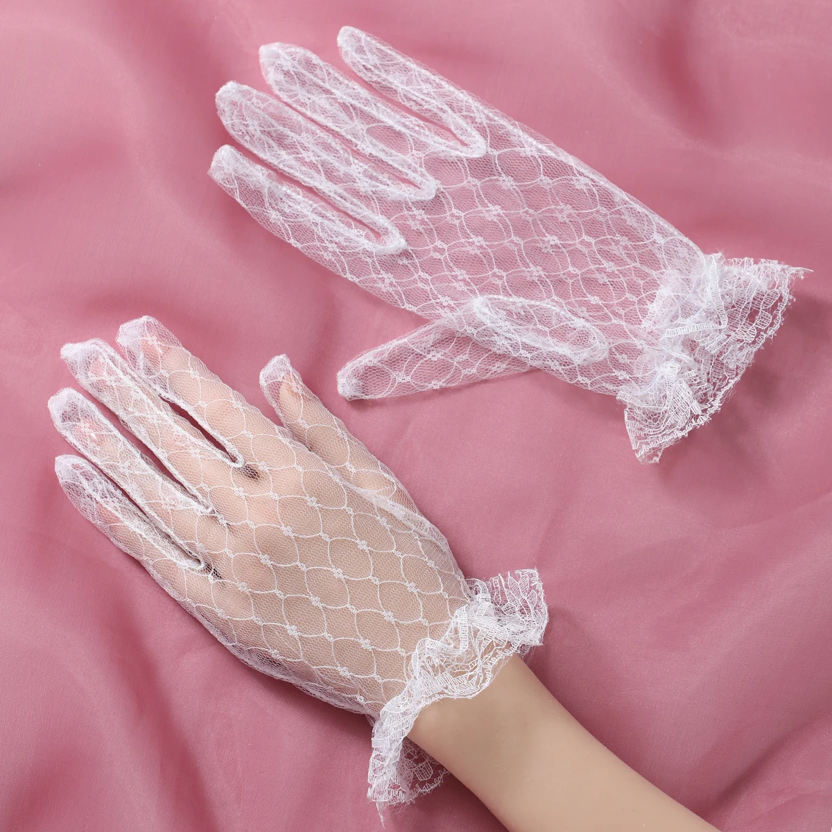 Bridal Gloves Full Of Mature Sexy Style Ladies' Dress Up Gloves Suitable For Date, Wedding, Party