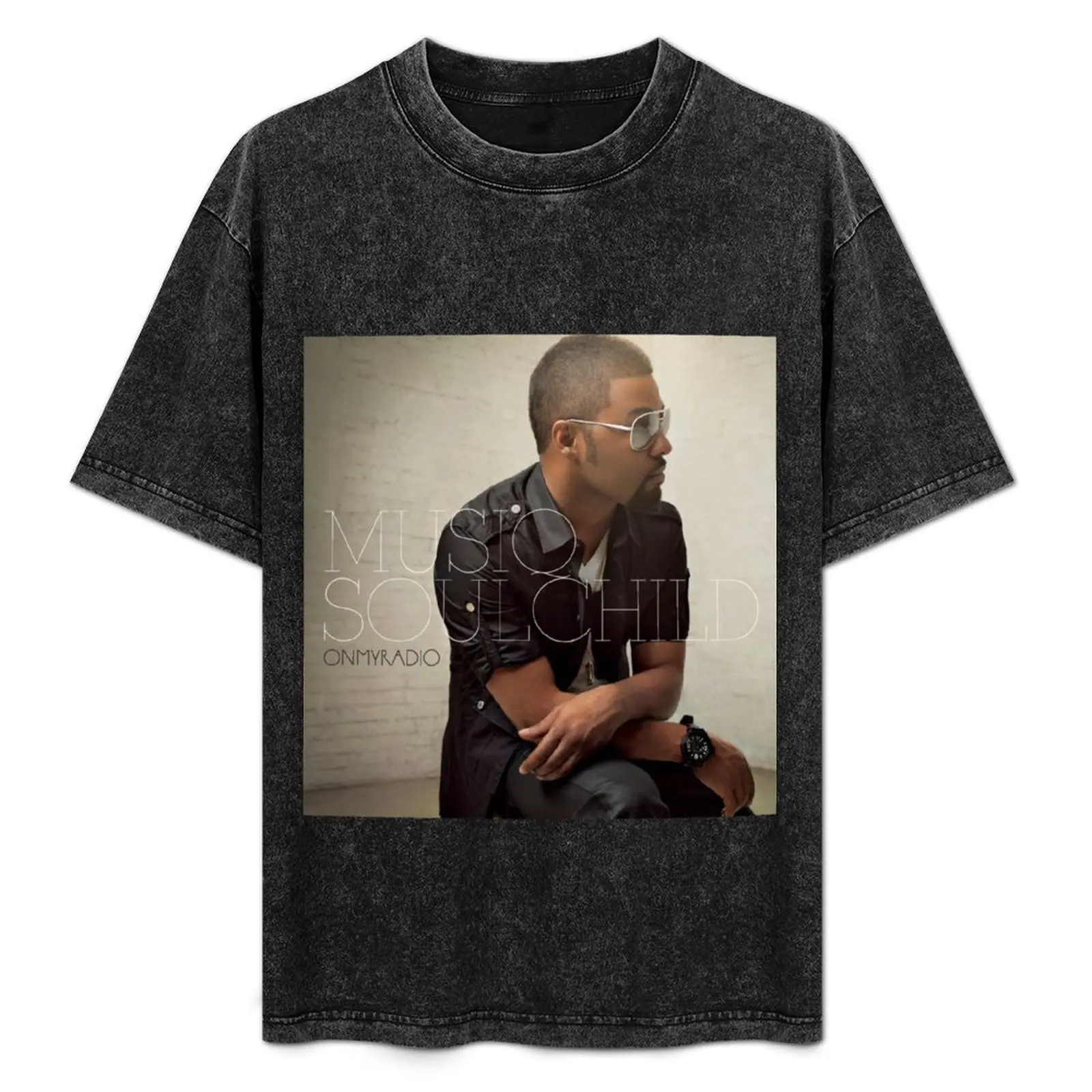 

Musiq Soulchild onmyradio T-Shirt Casual Streetwear Short Sleeve Tee