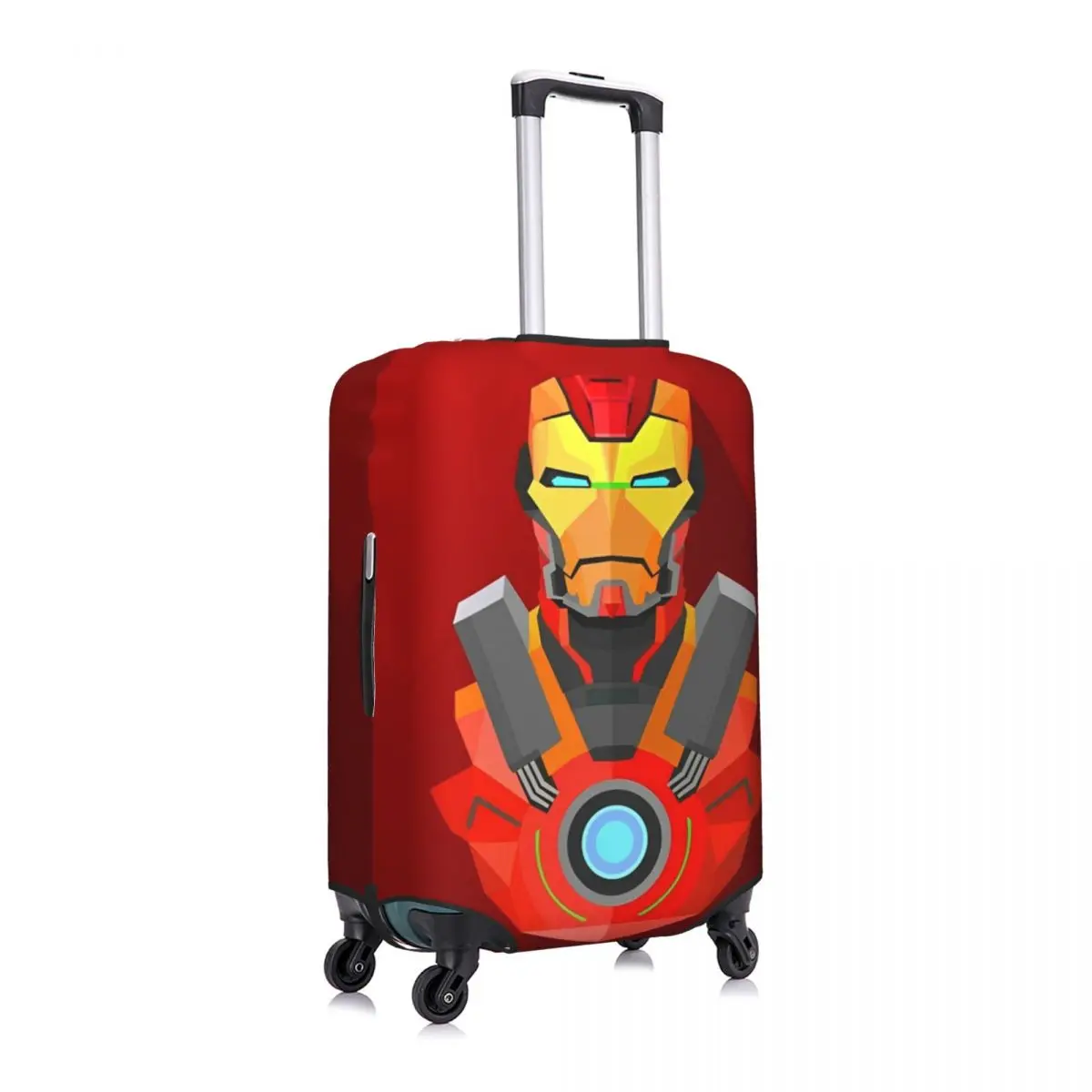 Iron Man Suitcase Cover Anime Manga Fun Cruise Trip Protector Luggage Case Flight