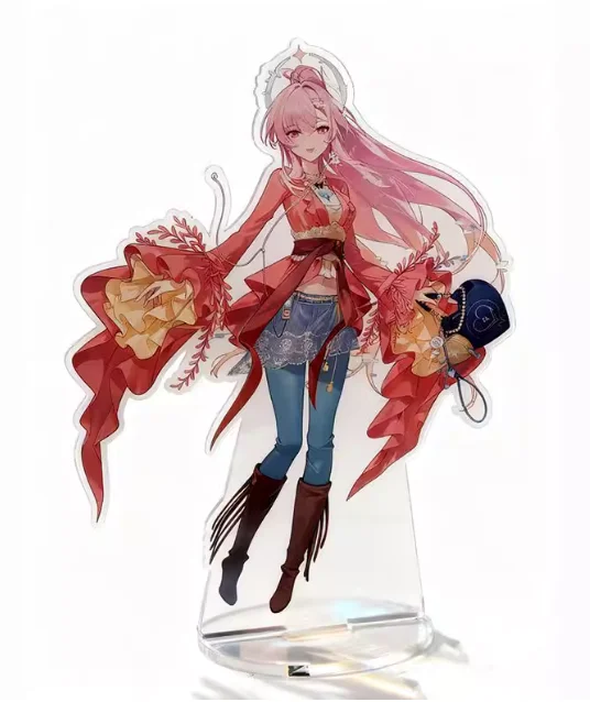 Japanese Anime Wuthering Waves Mornye LYNAE Mornye Acrylic Stand Figure Model Plate Cosplay Collection Desktop Decor Gifts XYZ