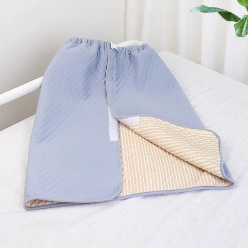 Bedridden Elderly Diaper Skirt Washable Leak Proof Bedwetting Apron Adult Diaper Pad for Urinary Incontinence Care Apron Pad