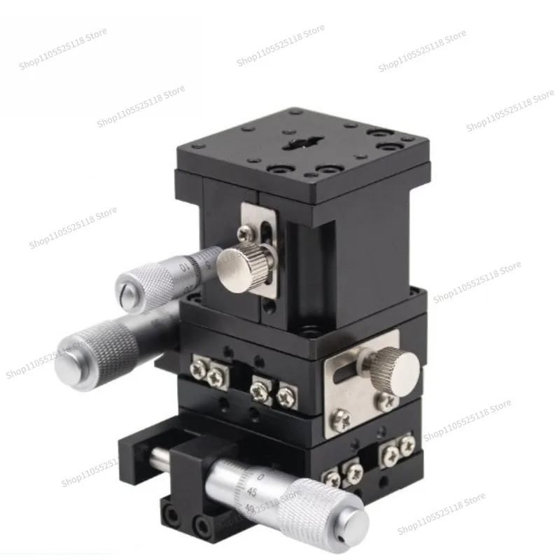 For Three-axis Slide Table Precision Fine-tuning, Cross Lift Platform, Cross Roller Guide Optical Platform