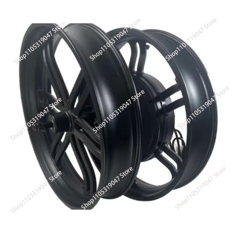 2000W60km/h20 Inch Toothless Fat Bicycle Front and Rear Wheels Snowmobile Off-road Vehicle Wheel Hub Motor 20x4.0 view 3