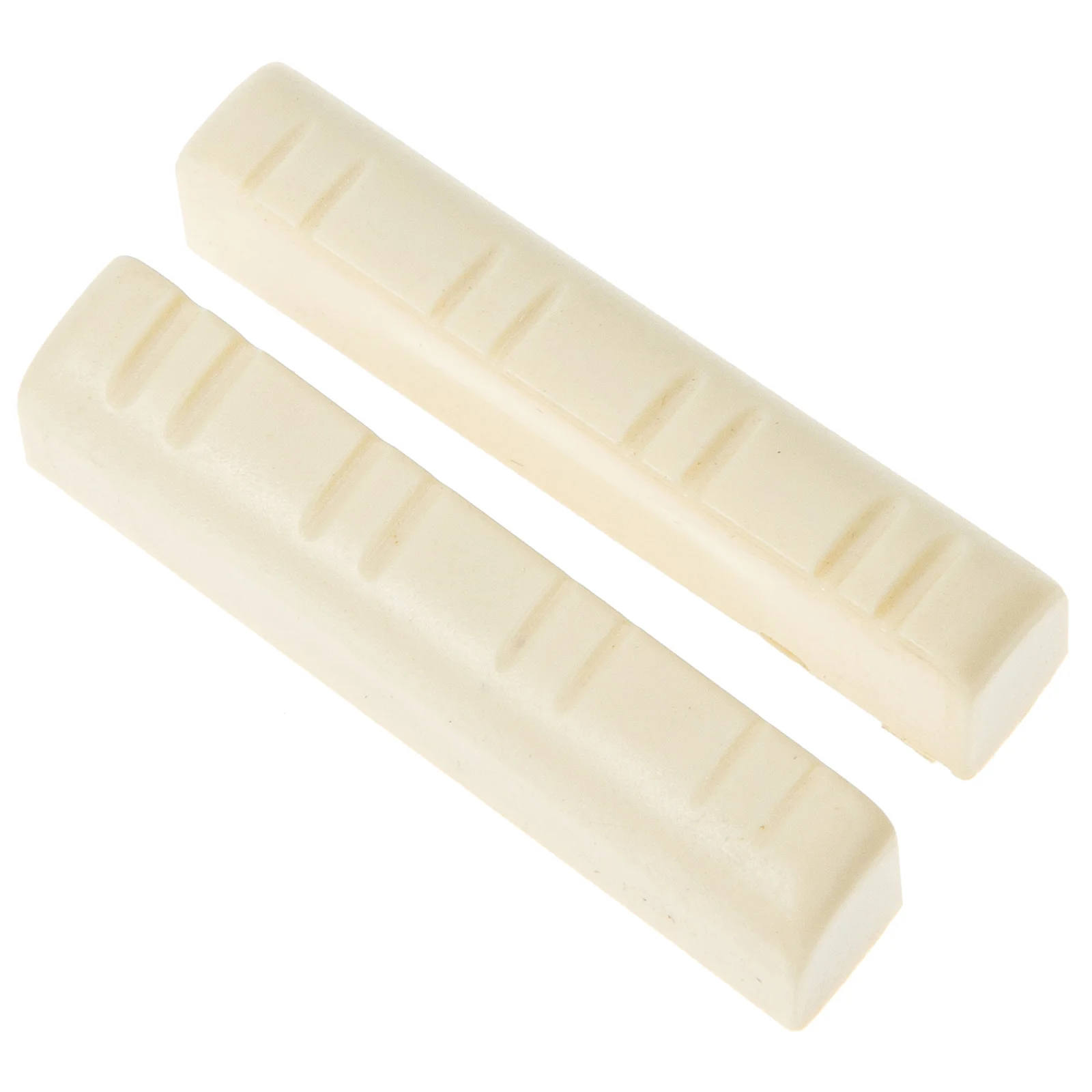 

2 Pcs Mandolin Pillow Replacement Nut Nuts String 35x1cm Bridge Accessories White Adjustment