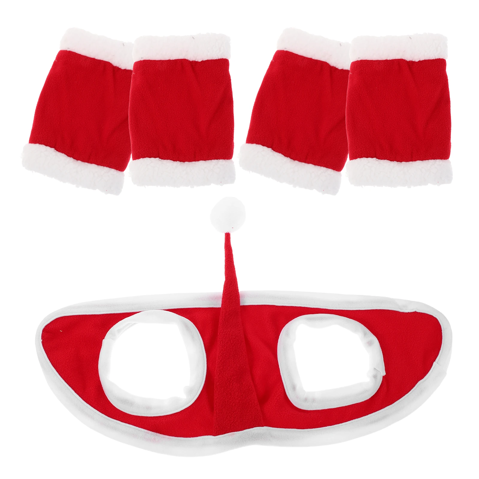 1 مجموعة الديكور مجموعة عطلة حزب زي الملحقات للكبار الحصان عيد الميلاد موكب الحدث في الهواء الطلق مشبك سهل #1