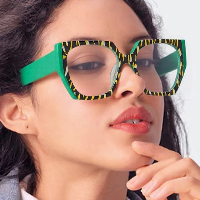 Fashion Square Eyeglass Frames (Women)